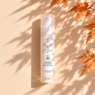 1 Minute to Sun Mineral Sunscreen Cream Mask, SPF 30